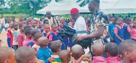 Imo students receive educational materials as schools resume