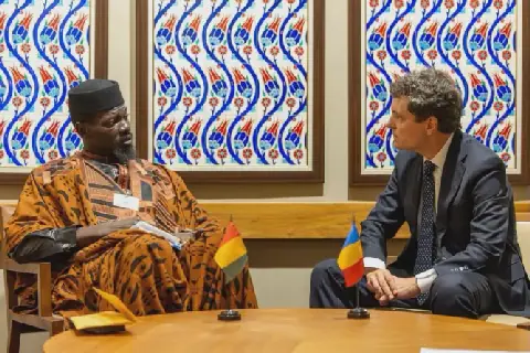 Guinean and Romanian Presidents Discuss Strengthening Bilateral Cooperation