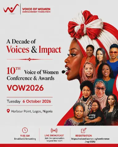Akume, Alakija, Fayemi, Others To Headline 10th Voice Of Women Conference