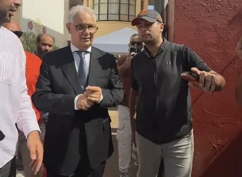 Morocco's Nizar Baraka Casts Vote in Legislative Elections