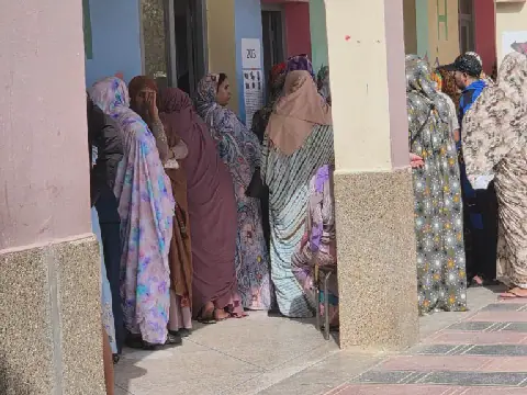 Large Turnout in Laayoune as Legislative Elections Commence