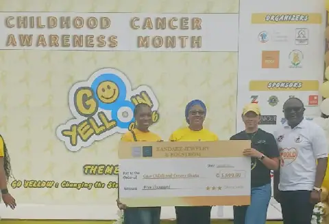 Go Yellow Campaign launched to support children with cancer in Ghana