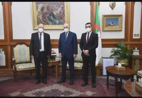 Algerian Opposition Party FFS Meets with President Tebboune