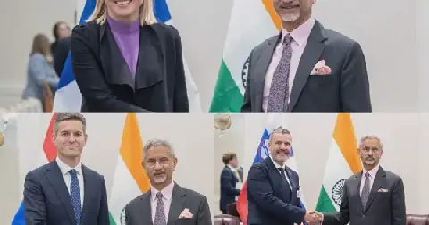EAM Jaishankar Holds Talks with European Partners at UNGA