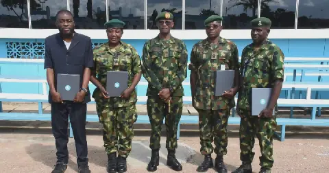 Nigerian Army Honours Four Retiring Officers in Kaduna