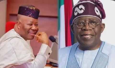 Akpabio defends Tinubu's extended stay abroad