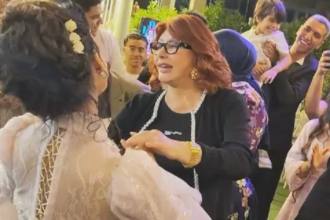 Egyptian Actress Nabila Obeid Recreates Iconic Dance at Wedding