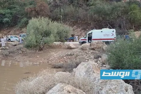 العثور على الطفلين المفقودين قرب وادي لبلاد في بني وليد