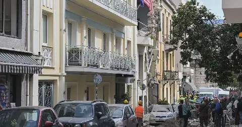 Four American tourists among six killed in Athens building blast