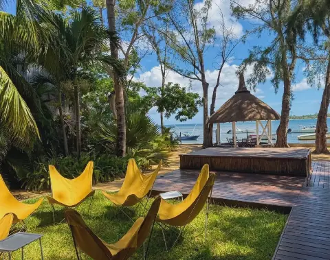 Luxury Beachfront Villa in Tamarin, Mauritius, Available for Rent