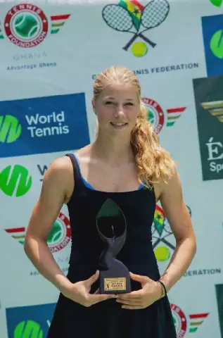 Dutch Teen Fennis Defends ITF J60 Title in Accra Without Dropping a Set