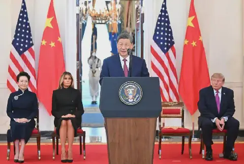 Xi Jinping and Donald Trump Vow to Steer China-U.S. Relations on a Steady Course