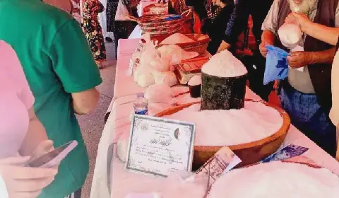 Algeria's Tamellaht Hosts Second National Natural Salt Festival