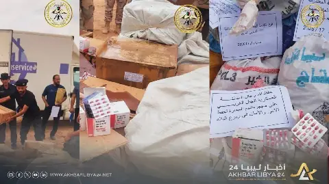 الجبل الغربي يضرب تجارة المخدرات.. إتلاف 900 ألف قرص بإشراف قضائي