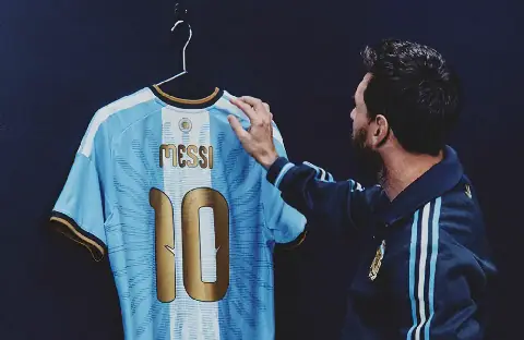Messi's special kit for Argentina farewell match unveiled