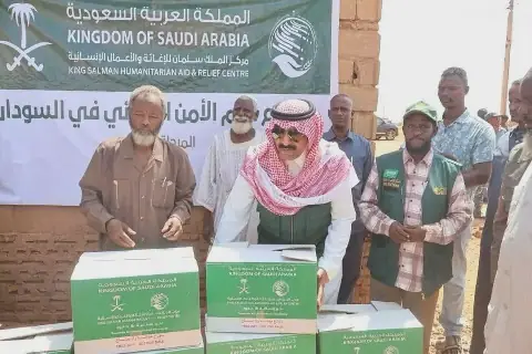 Saudi Relief Efforts Bring Hope to Displaced Sudanese in Omdurman