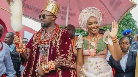 Olu Of Warri's Wife, Olori Atuwatse III, Asserts Polygamy Not An Option For Monarch