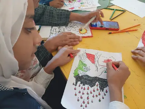 Egyptian Museum Celebrates International Day of Peace with Children's Art Workshop