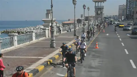 Alexandria Promotes Tourist Landmarks with Bicycles