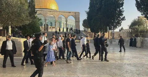 Israeli Settlers Storm Al-Aqsa Mosque Under Police Protection