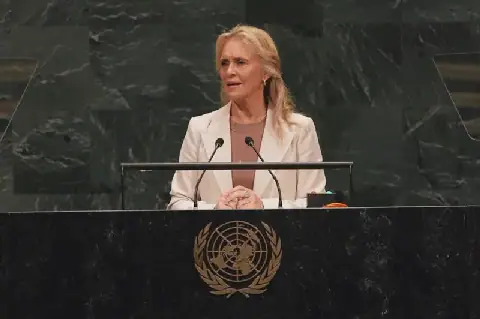 Icelandic FM Condemns Netanyahu's Remarks at UN General Assembly