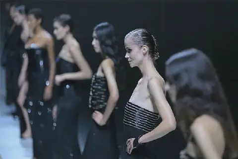 Armani Shines with Subtle Elegance and Sparkle