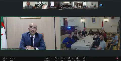 Algerian Official Discusses Consular Services with Community in Central and South America