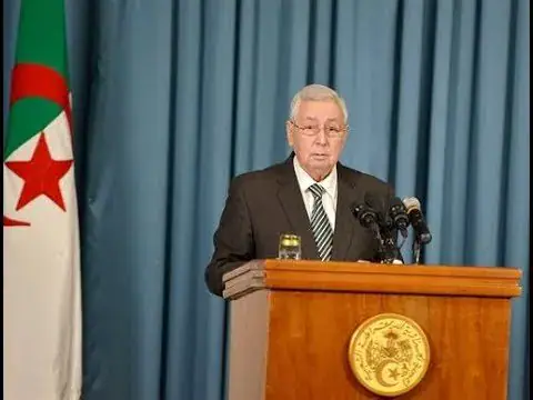 Algerian Interim Leader Abdelkader Bensalah Pledges Presidential Election Within 90 Days