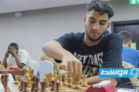 بطل الشطرنج الليبي على العر يتحصل على لقب «أستاذ اتحادي FM»