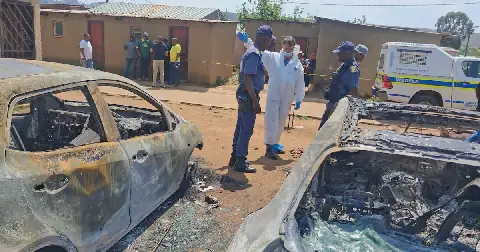 The shooting at Dora’s Tavern on Hector Peterson Street, Extension 3, Wedela, left 17 people dead and 15 others wounded. Picture: