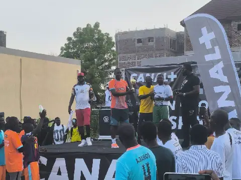Canal+Tchad Hosts Friendly Football Match with Influencers and Comedians