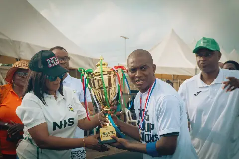 Nigeria Customs Service thrash NIS to lift 2026 NUJ football tournament