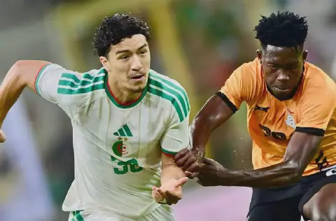 Algerian Football Star Ibrahim Maza Shines in CAN 2027 Qualifier