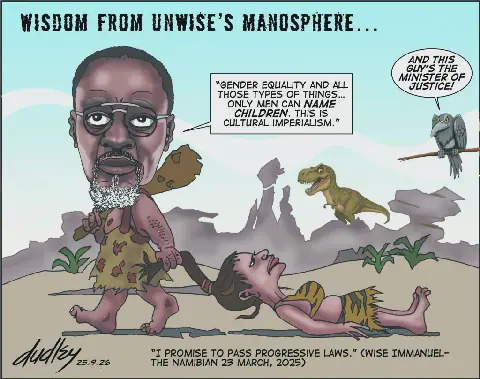 The Namibian publishes opinion piece on manosphere wisdom