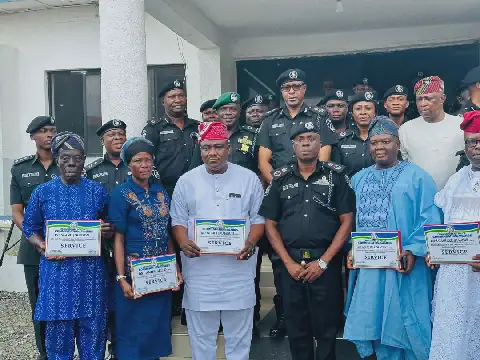 Ogun: Police Commissioner honours ‘Aunty Anifa’, 38 others for meritorious services
