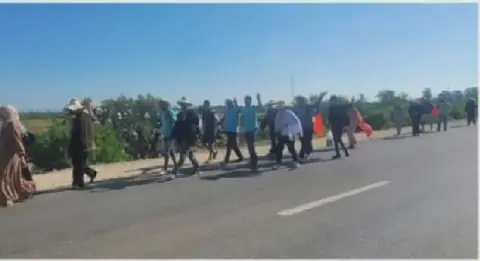 Unemployed Tunisians March to Capital to Demand Job Opportunities