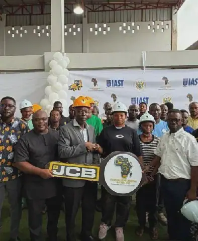 CCGL, IAST, Youth Ministry Partner to Train Backhoe Operators