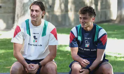 Italy's Esposito Brothers Lead Attack Against Turkey