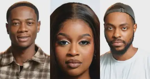 BBNaija S11 Housemates: Tram, Temi Nkem and Ricky