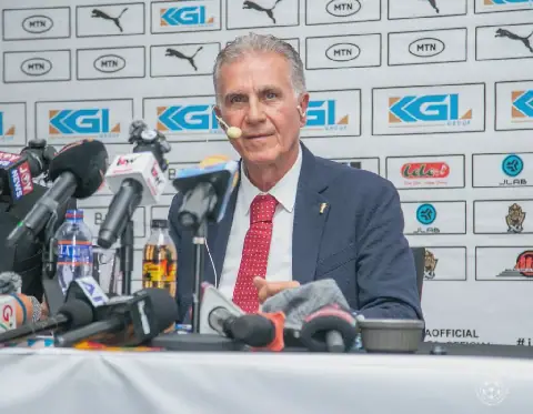 Queiroz Defends Black Stars, Urges Fans to Back Available Players