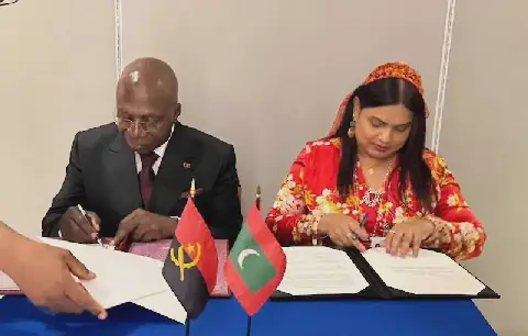 Angola e Maldivas assinam acordos para reforçar cooperação diplomática