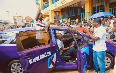 Uganda Man Wins Brand-New Car in KBET & VROOM Giveaway