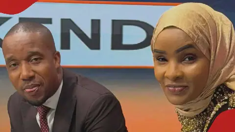Rashid Abdalla and Lulu Hassan.