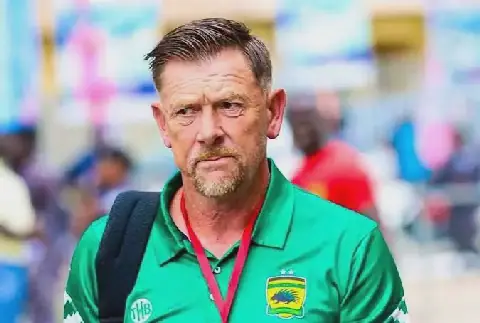Asante Kotoko head coach Eric Tinkler says it is too early to start talking about the club winning the Ghana Premier League title, insisting that his immediate target is to see the team competing among the top sides.