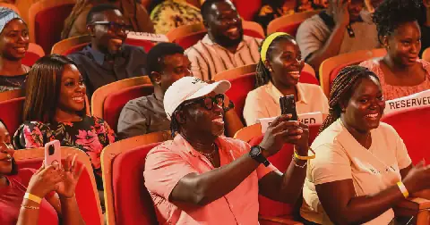 MC Okokobioko Delivers Packed Show at Accra National Theatre for Fourth Comedy Special