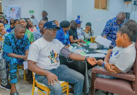 KAB Foundation Provides Free Medical Screening for Lagos Assembly Staff