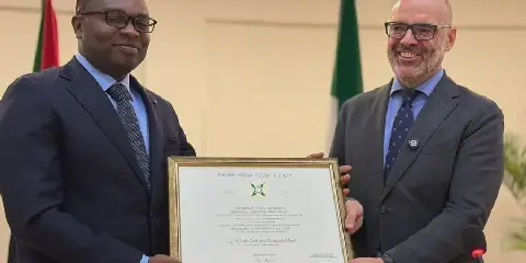 Nelson Moda Honored with Italy's Star of Italy for Peace Efforts
