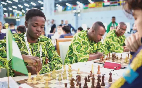 Team Nigeria Bows Out of 46th FIDE Chess Olympiad
