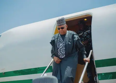 VP Shettima returns to Nigeria after UNGA