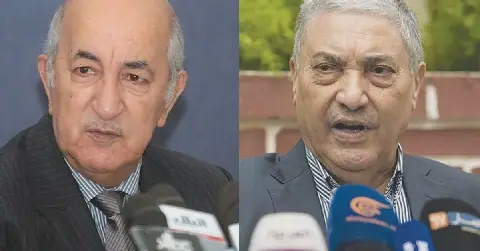 Algerian Presidential Candidates Tebboune and Benflis Unveil Their Programs